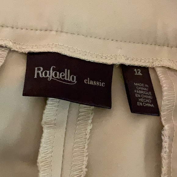 Light Tan Crops-Size 12 Rafaella-Excellent Condition. - Picture 3 of 6